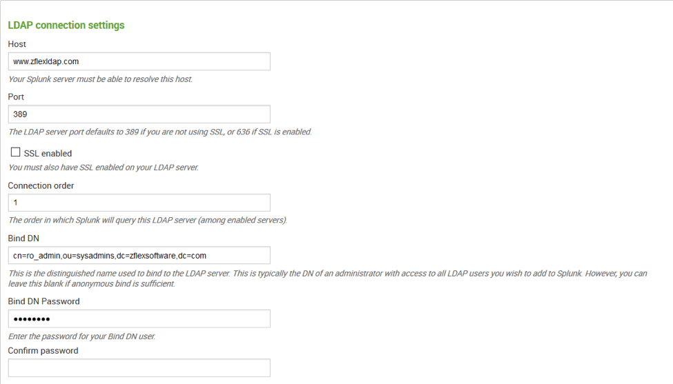 Configuring Splunk Access Controls with LDAP